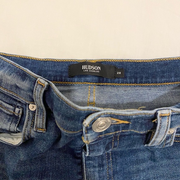 HUDSON Centrefold Skinny Jeans, size 28 - Picture 4 of 4